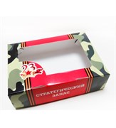 Коробочка с окошком 15*11*4см Коробочка с окошком 15*11*4см