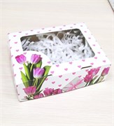 Коробочка с окошком 15*11*4см Коробочка с окошком 15*11*4см
