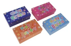 Коробочка 9*15*5см Happy Birthday 170165