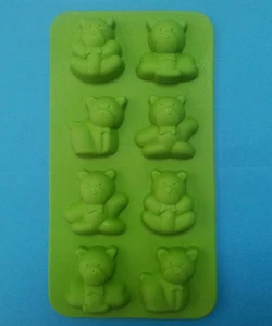 Мишки mini (лист 8шт.) силиконовая форма 152170