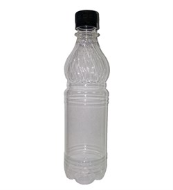 Бутылка ПЭТ прозрачная 500мл - фото 6260