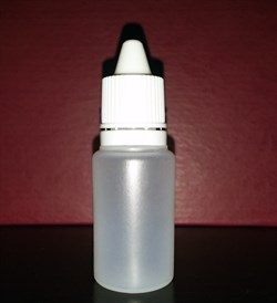 Флакон пластиковый белый 10мл с капельницей КПВ (100шт.) - фото 6280