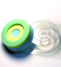 Круг-круг глю-база форма пластиковая - фото 7217