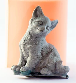 Кот5 3D силиконовая форма 152349