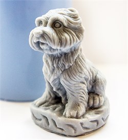 Маленький пёс 3D силиконовая форма - фото 8437