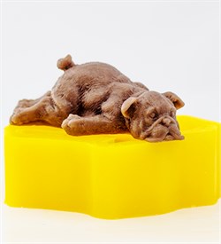 Собака2 3D силиконовая форма - фото 8440