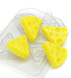 Сыр треугольный (4 МИНИ) форма пластиковая - фото 8790