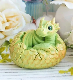 Дракон в яйце 3D силиконовая форма 152441