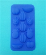 Фруктики mini (лист 11шт.) силиконовая форма
