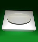 Коробочка белая с окошком 7*10*3см 170178