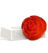 Роза чайная форма пластиковая