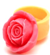 Роза 35  2D силиконовая форма