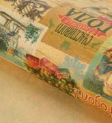 Бумага упаковочная с рисунком 21*30см 170026