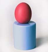 Яйцо 3D силиконовая форма 152340