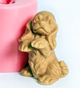 Маленький пёс2 3D силиконовая форма 152366