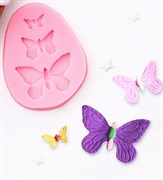 Бабочки mini силиконовая форма (молд)