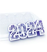 2024/ Скандинавский орнамент форма пластиковая