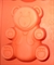 Медвежонок 7*9см (1шт.) силиконовая форма - фото 5215