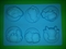 Зодиаки(Овен, Рыбы, Водолей, Рак, Близнецы, Телец) силиконовая форма - фото 5230