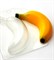 Банан форма пластиковая - фото 7202
