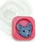 Мышь в норке форма пластиковая - фото 8787