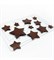 Звёзды Плоские силуэты форма пластиковая - фото 9012